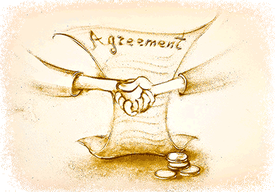 Artist collaborating with musicians on a professional music video production -agreement﻿